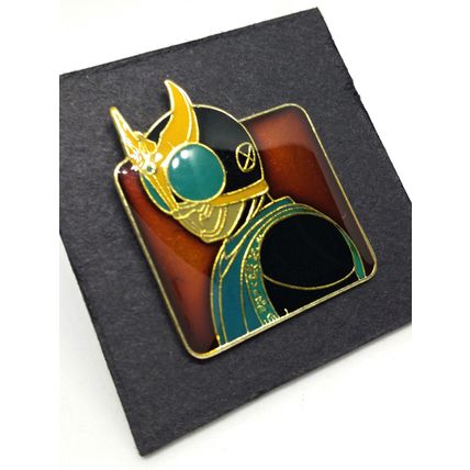 1990s Kamen Rider Kuuga Pin Badge (08) - TOEI Japanese Anime Masked Rider