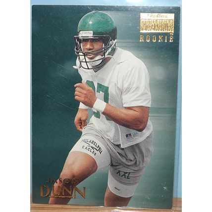 1996 Skybox Premium JASON DUNN (E. Kentucky/Eagles) Rookie cards #192