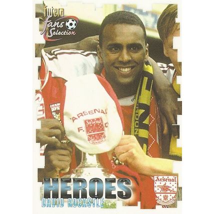 Futera's Arsenal 1999 Fans' Selection: Heroes, No. 57 - Rocastle