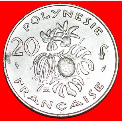 FRANCE IEOM (1972-2005): FRENCH POLYNESIA ★ 20 FRANCS 1975★LOW START★NO RESERVE