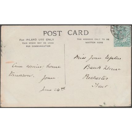 Bournemouth Gardens, Bournemouth, Hampshire, 1904 - Beale RP Postcard
