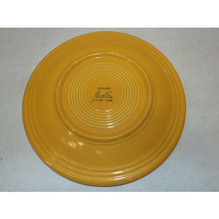 Rare Vintage Fiestaware Fiesta Yellow 9 1/2" Lunch Plate Diner