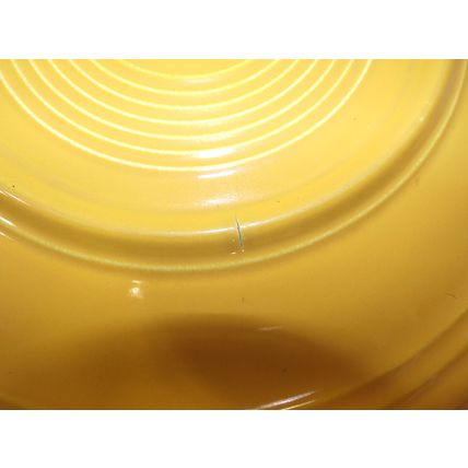 Rare Vintage Fiestaware Fiesta Yellow 9 1/2" Lunch Plate Diner