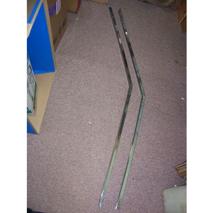 1967 PLYMOUTH SATELLITE ROOF DRIP RAIL WINDOW CHANNEL TRIM OEM BELVEDERE GTX