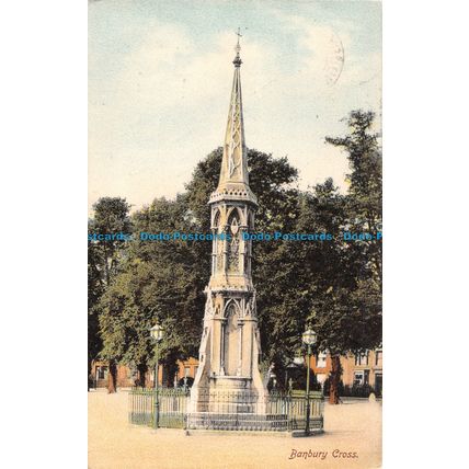 R092696 Banbury Cross. Woodbury. 1907