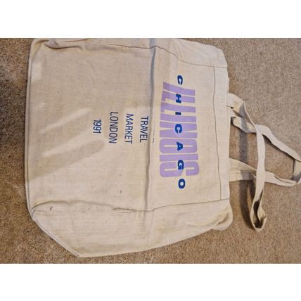 Vintage Chicago Canvas Bag