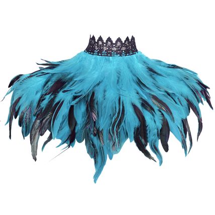 Unisex Cape Mock Collar Shawl Collar Halloween Steampunk Shoulder Gift Party
