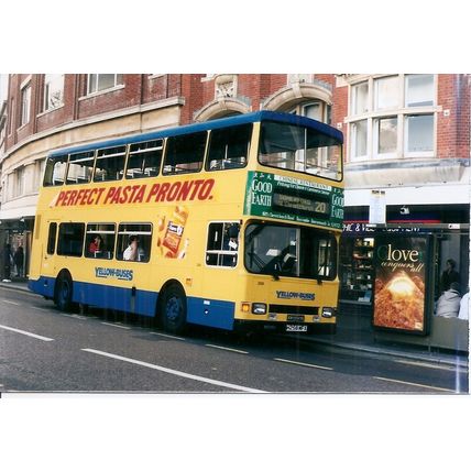 Colour Photograph of Yellow Buses Ltd. - H258 JJT ex. Bournemouth Corporation