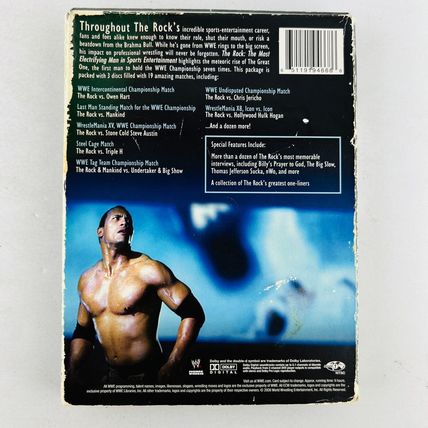 WWE The Rock - The Most Electrifying Man in Sports Entertainment DVD Box Set