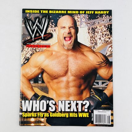 WWE - World Wrestling Entertainment Magazine May 2003 Goldberg Cover