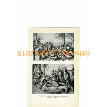 Cartoons, Parliament by Cope & Severn, Book Illustration (Print), 1934