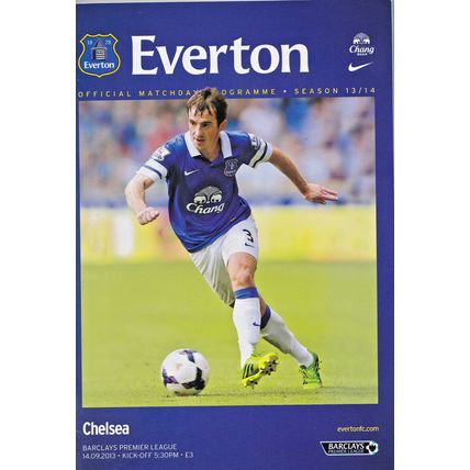 EVERTON v CHELSEA PREMIER LEAGUE 2013