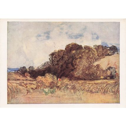 John Sell Cotman Postwick Grove Painting Postcard