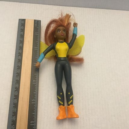 2016 McDonalds Happy Meal DC Super Hero Girls Bumblebee Loose 5''Figure