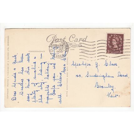 Multiview of Holland-on-Sea Postcard 1955 Essex
