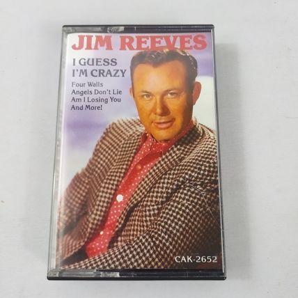 Jim Reeves - I Guess I'm Crazy - Released 1964 - Cassette Tape - Used