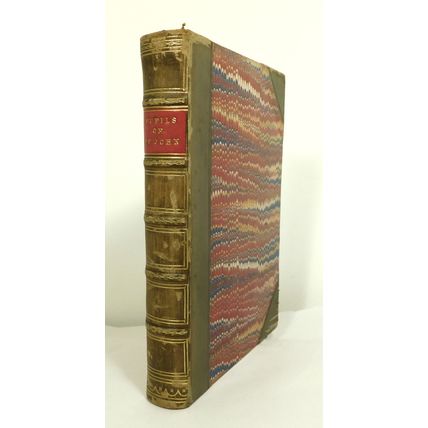 Antique Victorian Leather Book Pupils Of St John Charlotte Yonge c1868 Religion