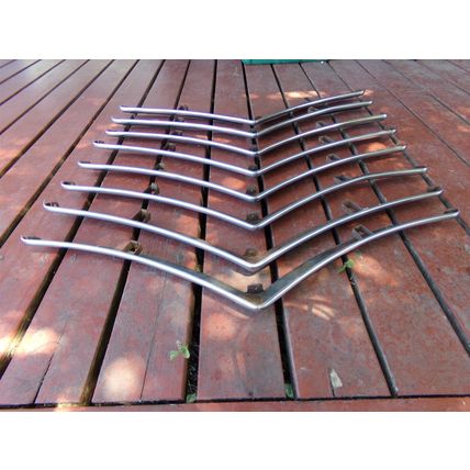 1940 40 Chrysler Grill Bars & Trim OEM 8 pc New Yorker Highlander Royal Windsor