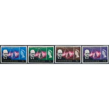Churchill Commemoration - Ascension 1966 - NM H - SG 91/4