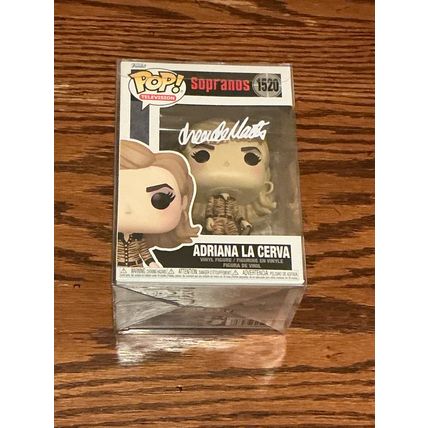 Funko Pop! Adriana La Cerva #1520 Facsimile Laser Autographed (Box & Protector)