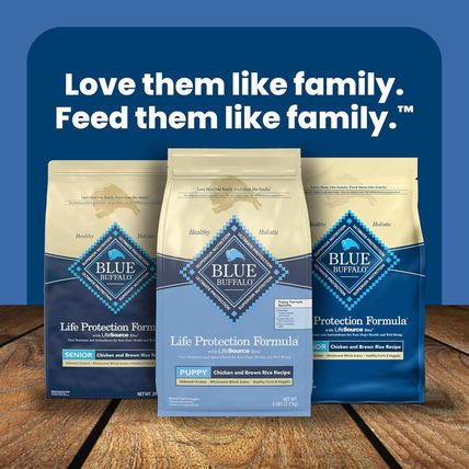 Blue Buffalo Life Protection Formula Puppy Dry Dog Food, Chicken & Brown Rice, 3