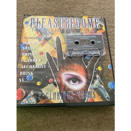 The Pleasuredome 5th Birthday DJ Clarkee Rave Tape Cassette