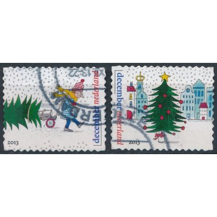 Christmas - Netherlands 2013 - Used Hinged