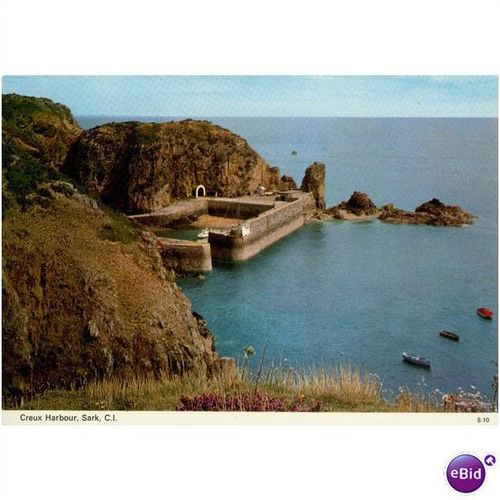 Sark Postcard - Creux Harbour, Sark