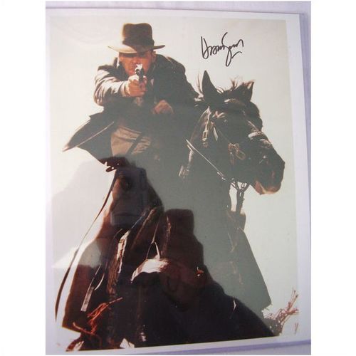Autographed Photograph HARRISON FORD Raiders of the Ark Film Certificate COA