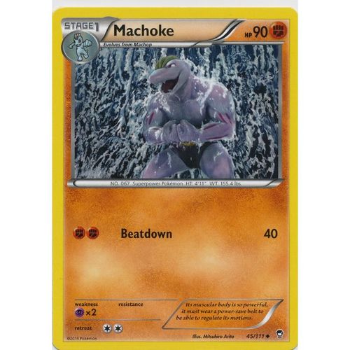Pokemon XY Furious Fists 45/111 Machoke