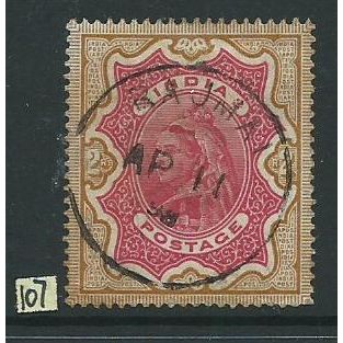 india stamps sg107 SG 107 used