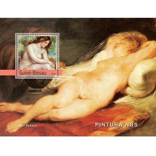 GUINE BISSAU 2004 SHEET MNH ART PAINTINGS ARTE PINTURAS PEINTURES 1A