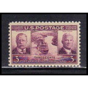 856 3c Panama Canal Fine MNH W4588
