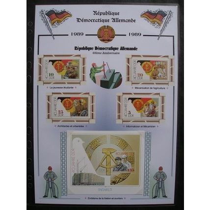 German Democratic 1989 - Complete year - MNH**