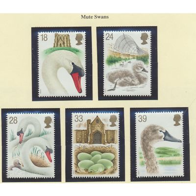 Great Britain Stamps Scott #1473 To 1477, Mint Never Hinged