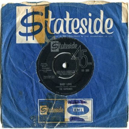The Supremes - Baby Love 7", Single Very Good (VG)