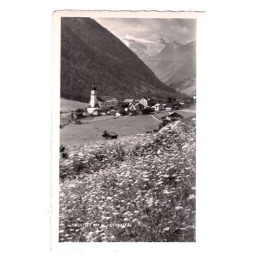 NEUSTIFT, , STUBAITAL, TIROL, AUSTRIA unused vintage postcard 1960's =