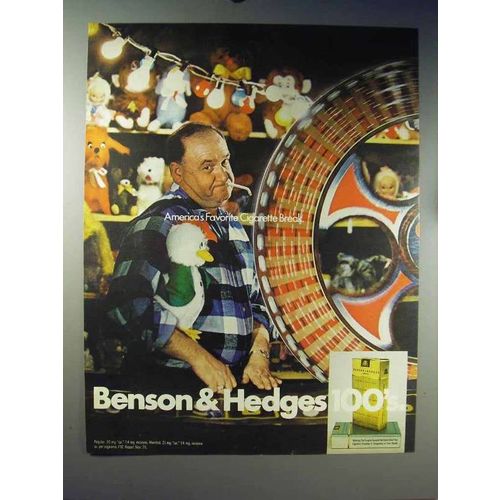 1971 Benson & Hedges Cigarettes Ad