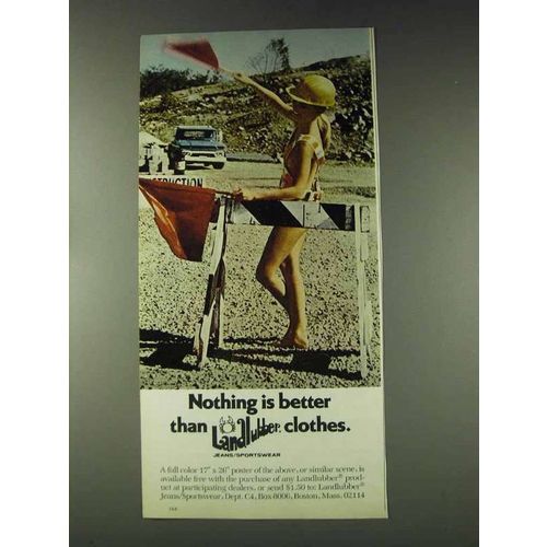 1978 Landlubber Clothes Ad - Nothing is Better