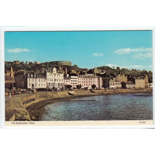 The Esplanade Oban Argyllshire Postcard 0151