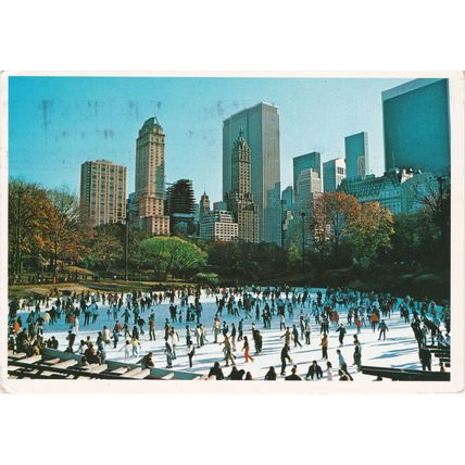 USA New York Slogan Postmark Postcard 1988