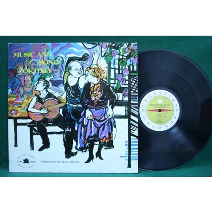 Alan Lomax/Diego Carpitella - Music & Song of Italy - TLP 1030 - EX+