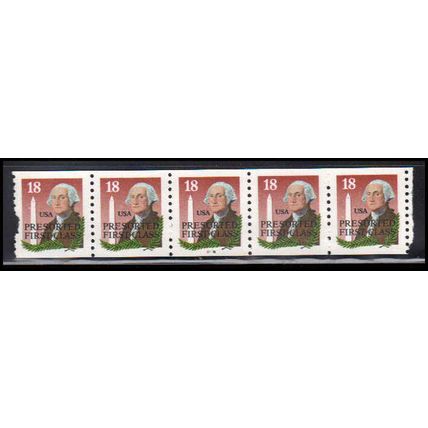 2149av 18c George Washington Very Fine MNH Dry Gum PNC 33333/5 X2387