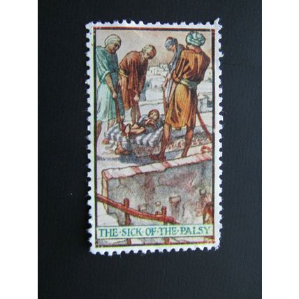 Gospel - Sunday School Religious Stamps - Faith Press Ect Variants (e36)