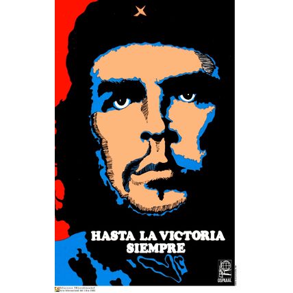 Political Cuban POSTER.Che GUEVARA.Cold War Communist Revolution Art History.11