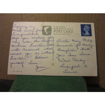 BEAUTIFUL HAMPSHIRE county. multiview used postcard by J. Salmon 1972 pm =
