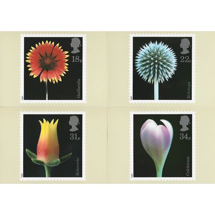 GB 1987 January PHQ M set of 4 Flowers