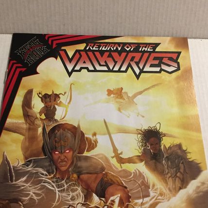 2021 Marvel Return of the Valkyries Variant Cover Comic Book #1