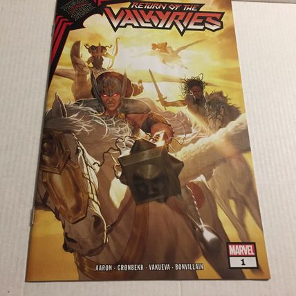 2021 Marvel Return of the Valkyries Variant Cover Comic Book #1