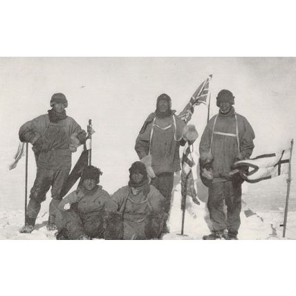 The South Pole 1912 Edward Wilson Expedition Postcard